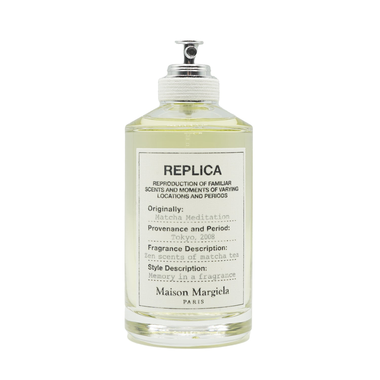 Casa Margiela | Réplica - Embotellado de Meditación Matcha